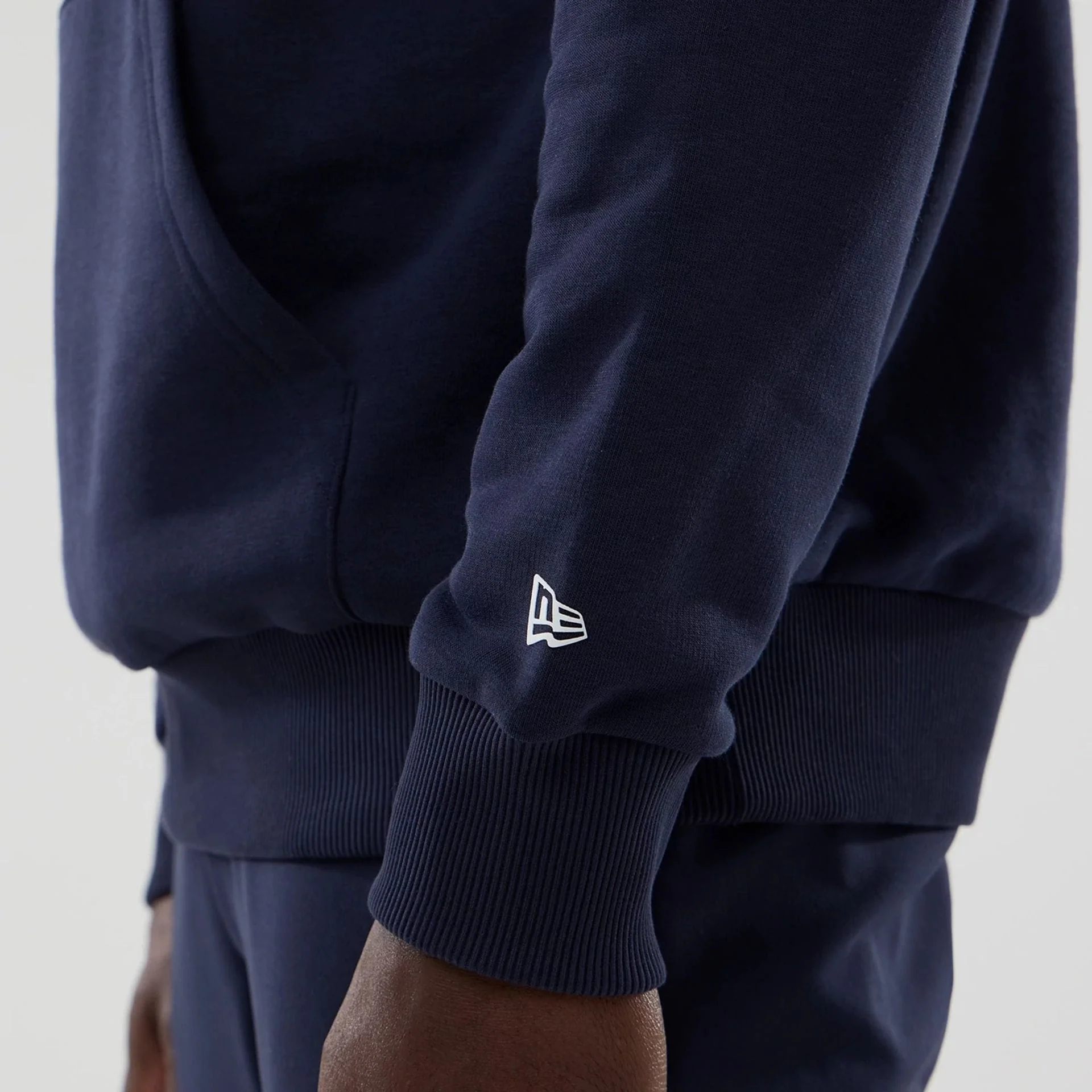Williams Navy Oversized Pullover Hoodie - Image 5