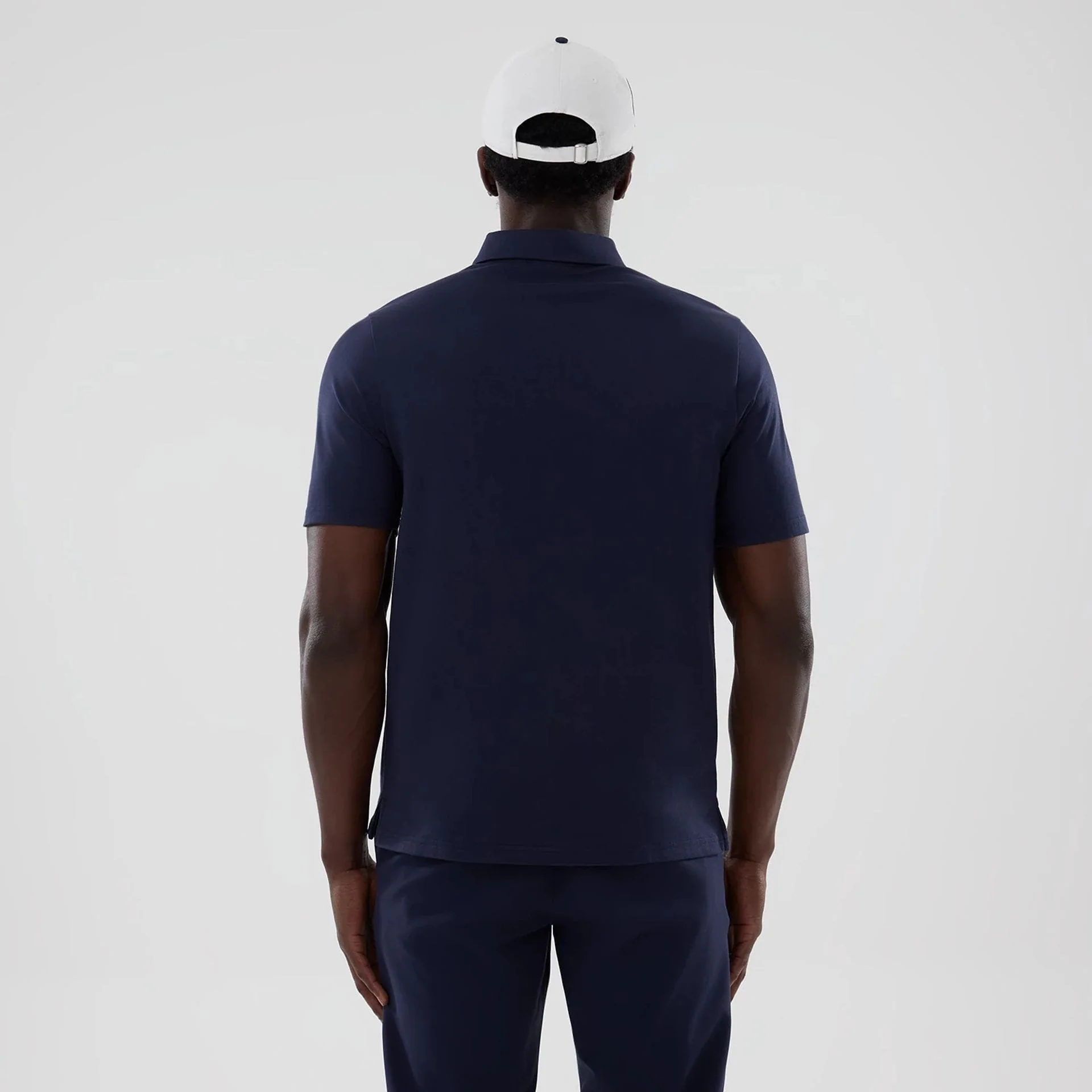 Williams Navy Polo T-Shirt - Image 2