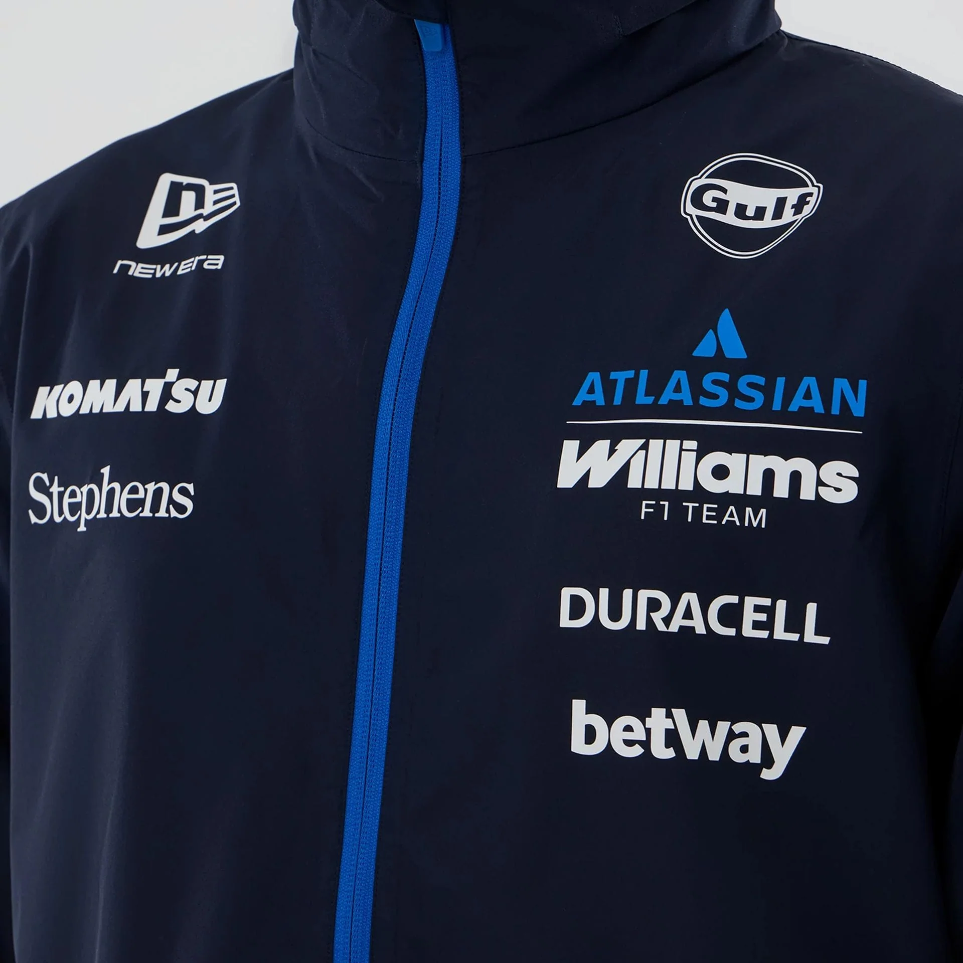 Williams Navy Rain Jacket - Image 4
