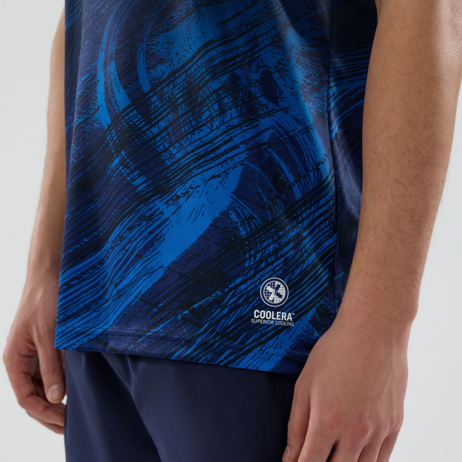Williams Navy Tech T-shirt - Image 5
