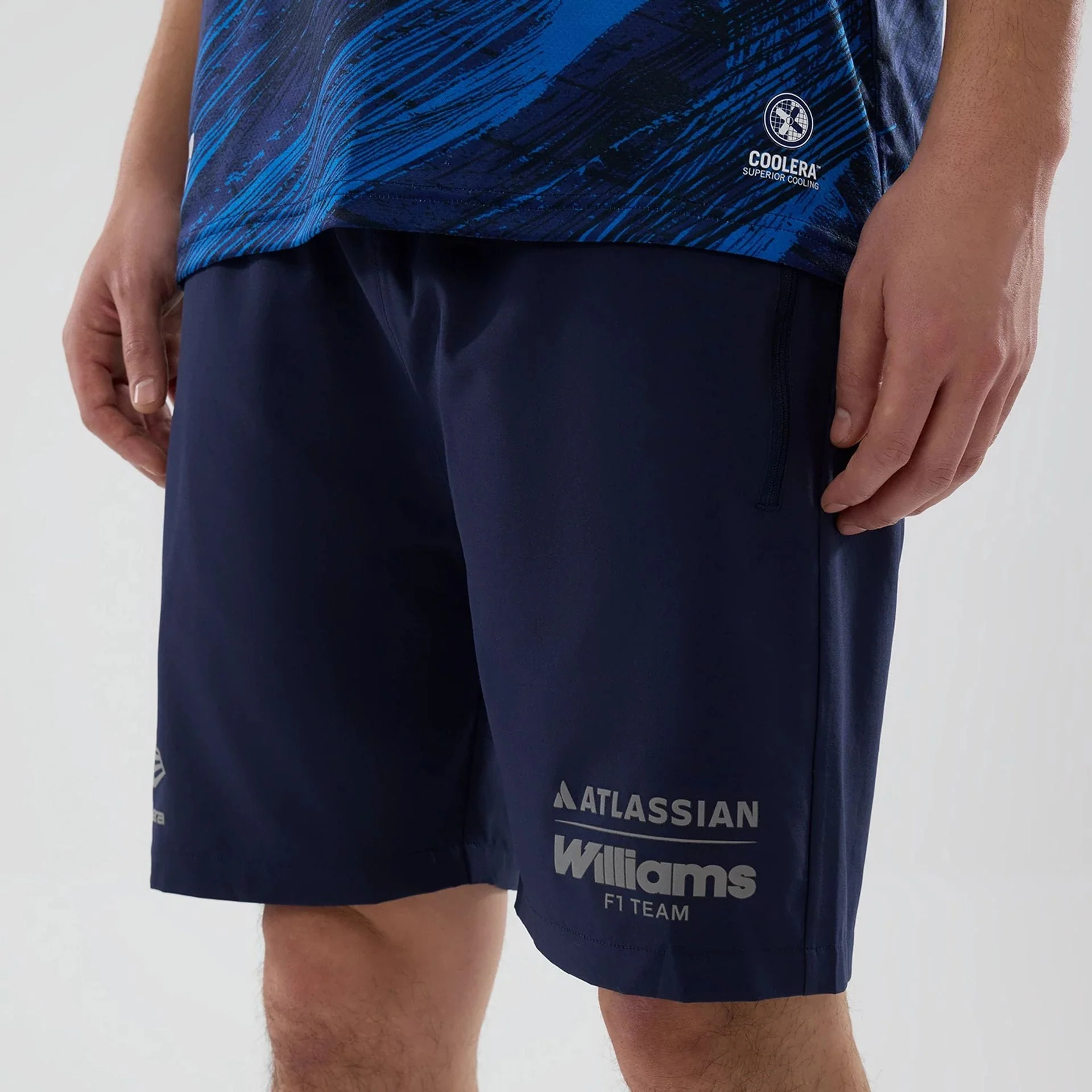 Williams Navy Training Shorts - Image 2