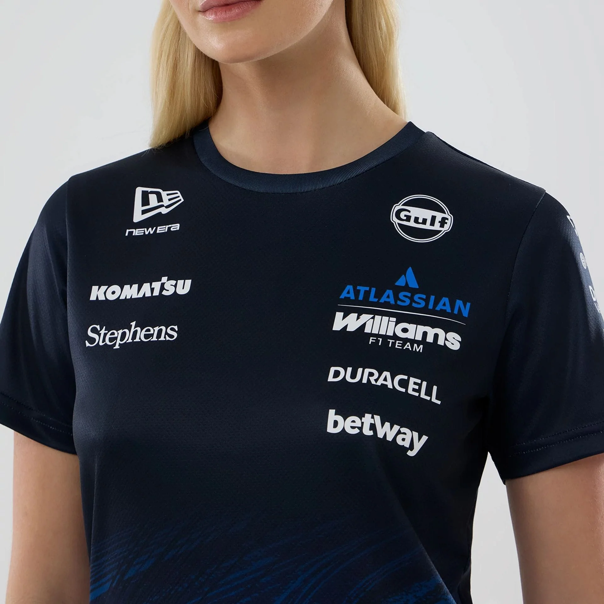 Williams Womens Navy Tech T-shirt - Image 3