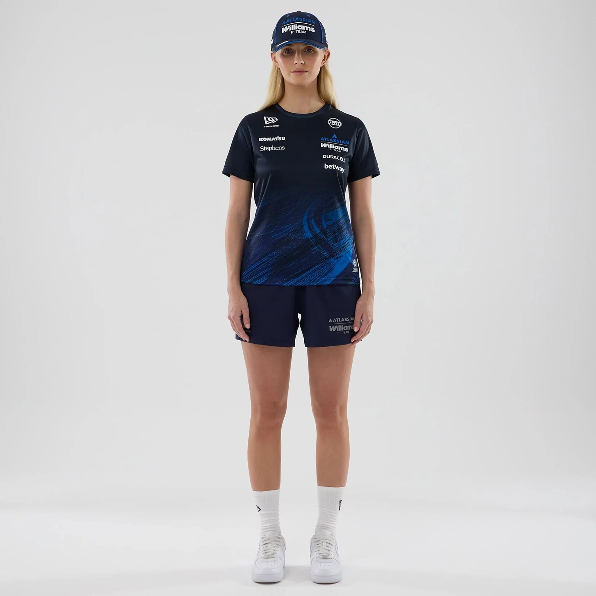 Williams Womens Navy Tech T-shirt - Image 8