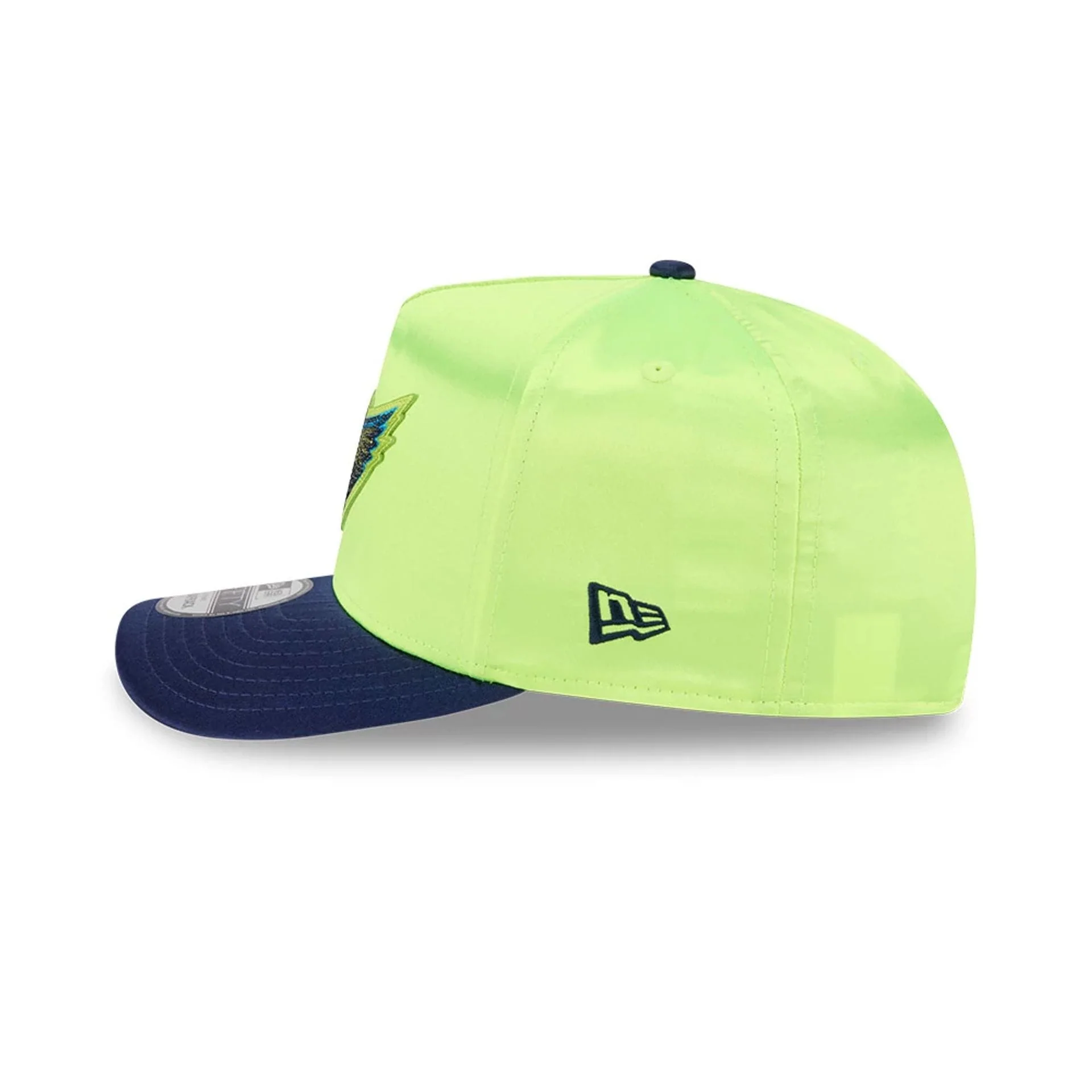 Wings WNBA Draft 2026 Bright Green 9FIFTY A-Frame Snapback Adjustable Cap - Image 6