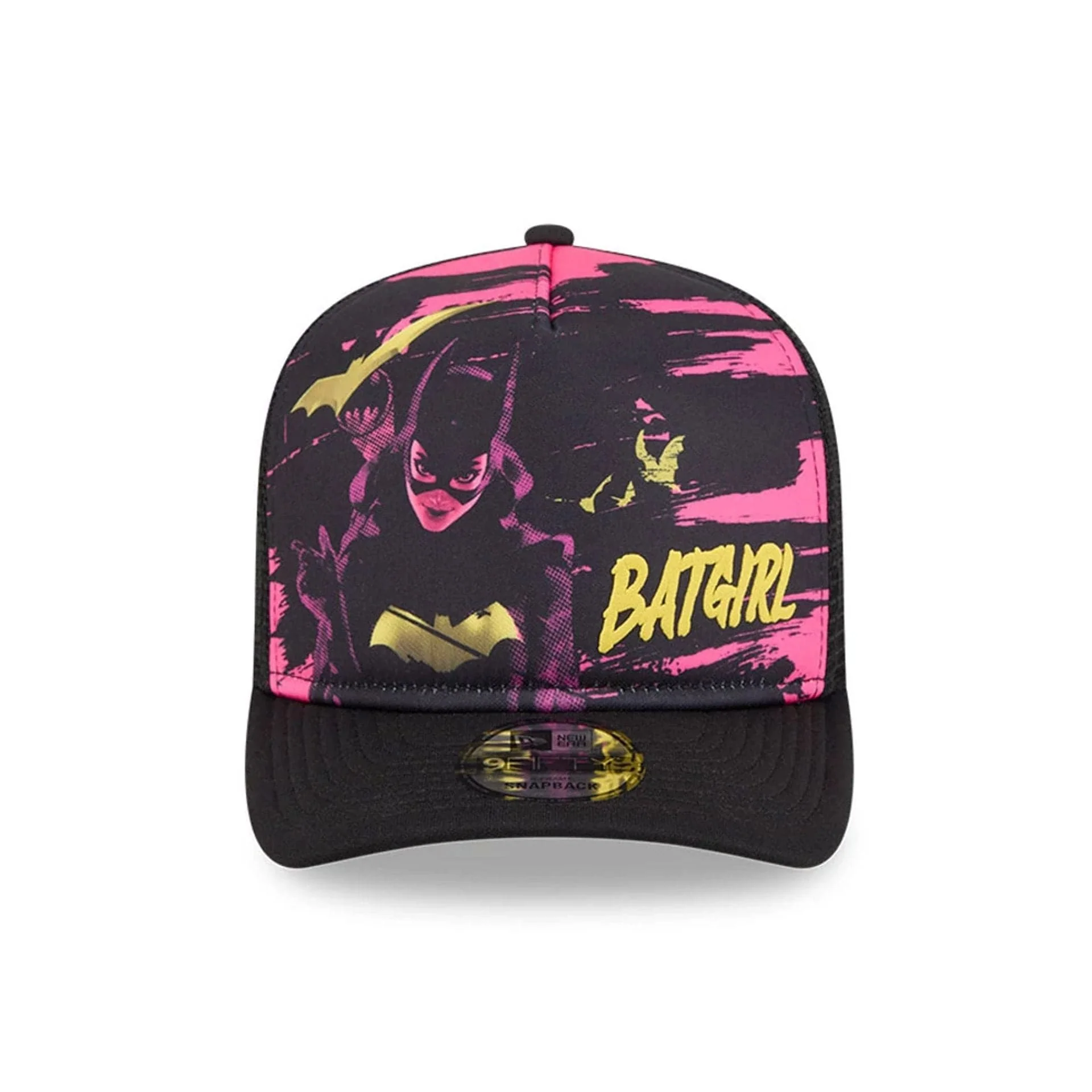 Womens DC Batgirl Black 9FIFTY A-Frame Snapback Adjustable Cap - Image 3