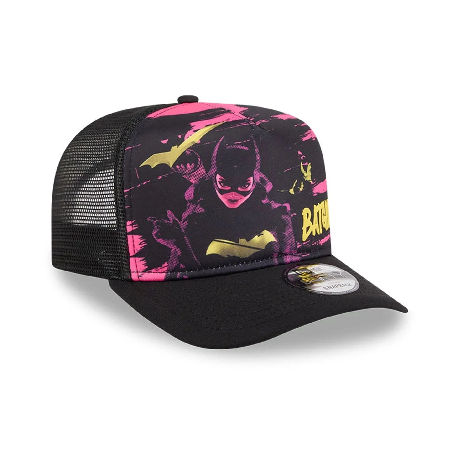 Womens DC Batgirl Black 9FIFTY A-Frame Snapback Adjustable Cap - Image 4