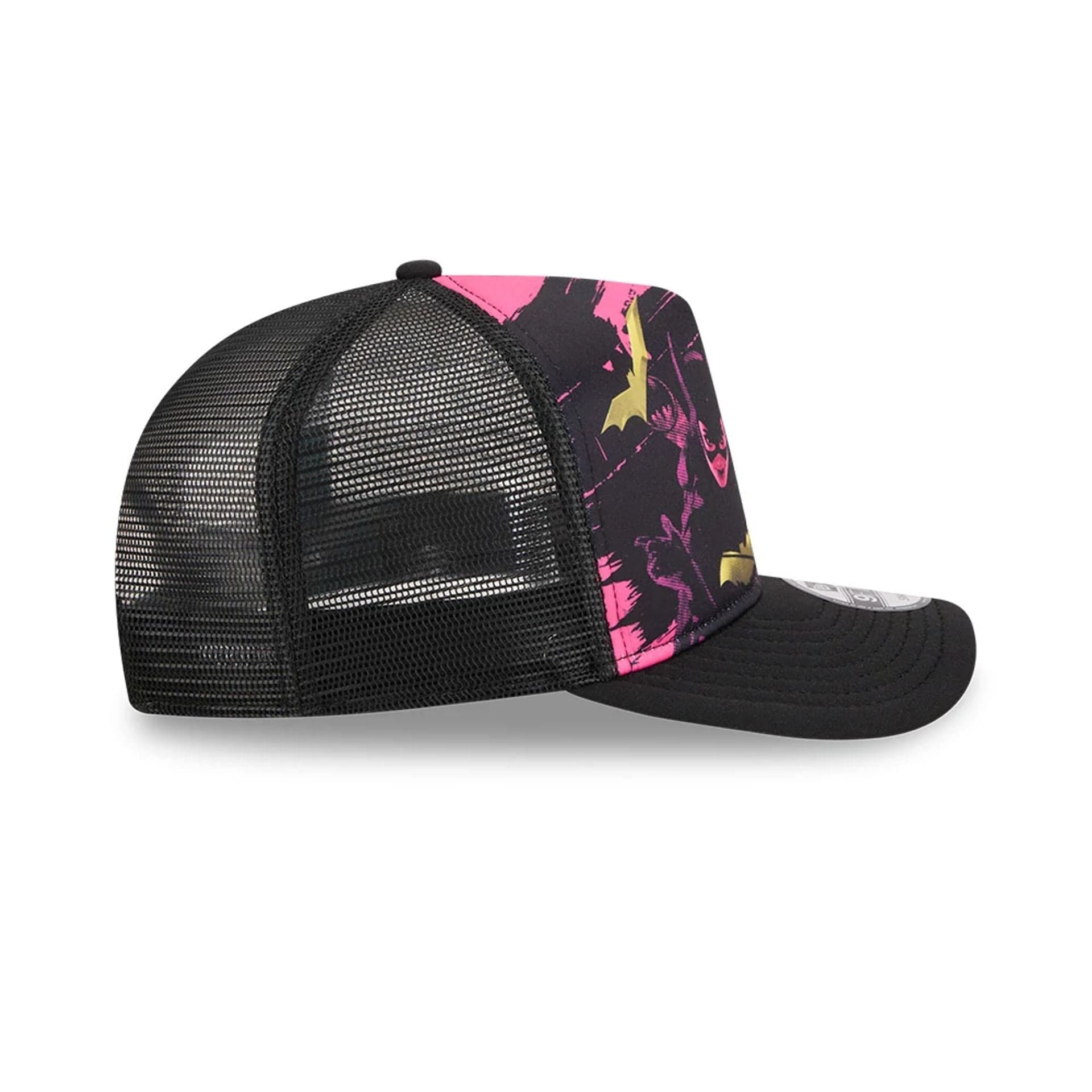 Womens DC Batgirl Black 9FIFTY A-Frame Snapback Adjustable Cap - Image 6