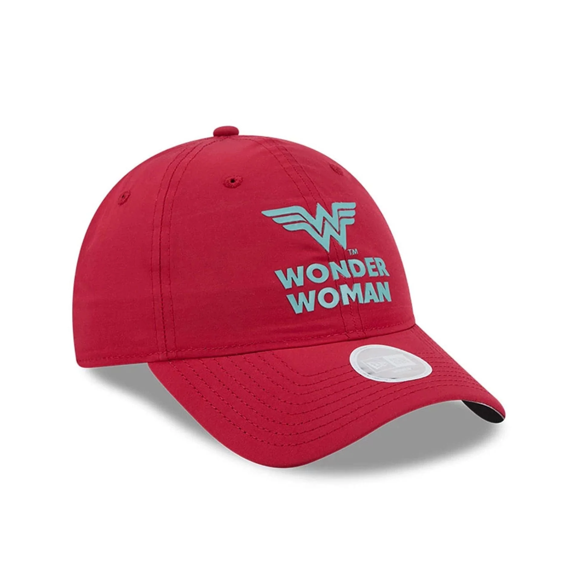 Womens DC Wonder Woman Dark Red Open Back Cap - Image 5