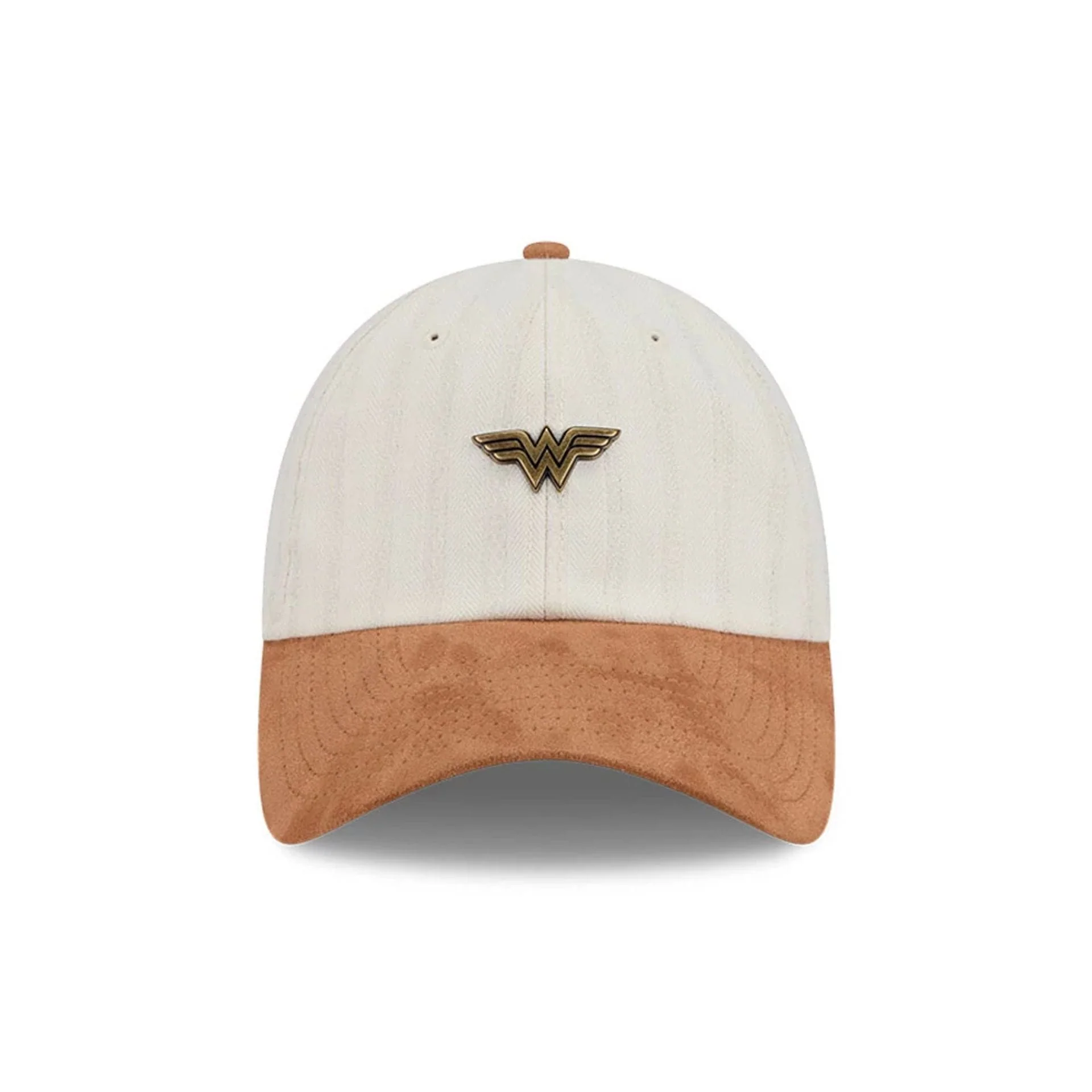 Womens DC Wonder Woman White Casual Classic Adjustable Cap - Image 2