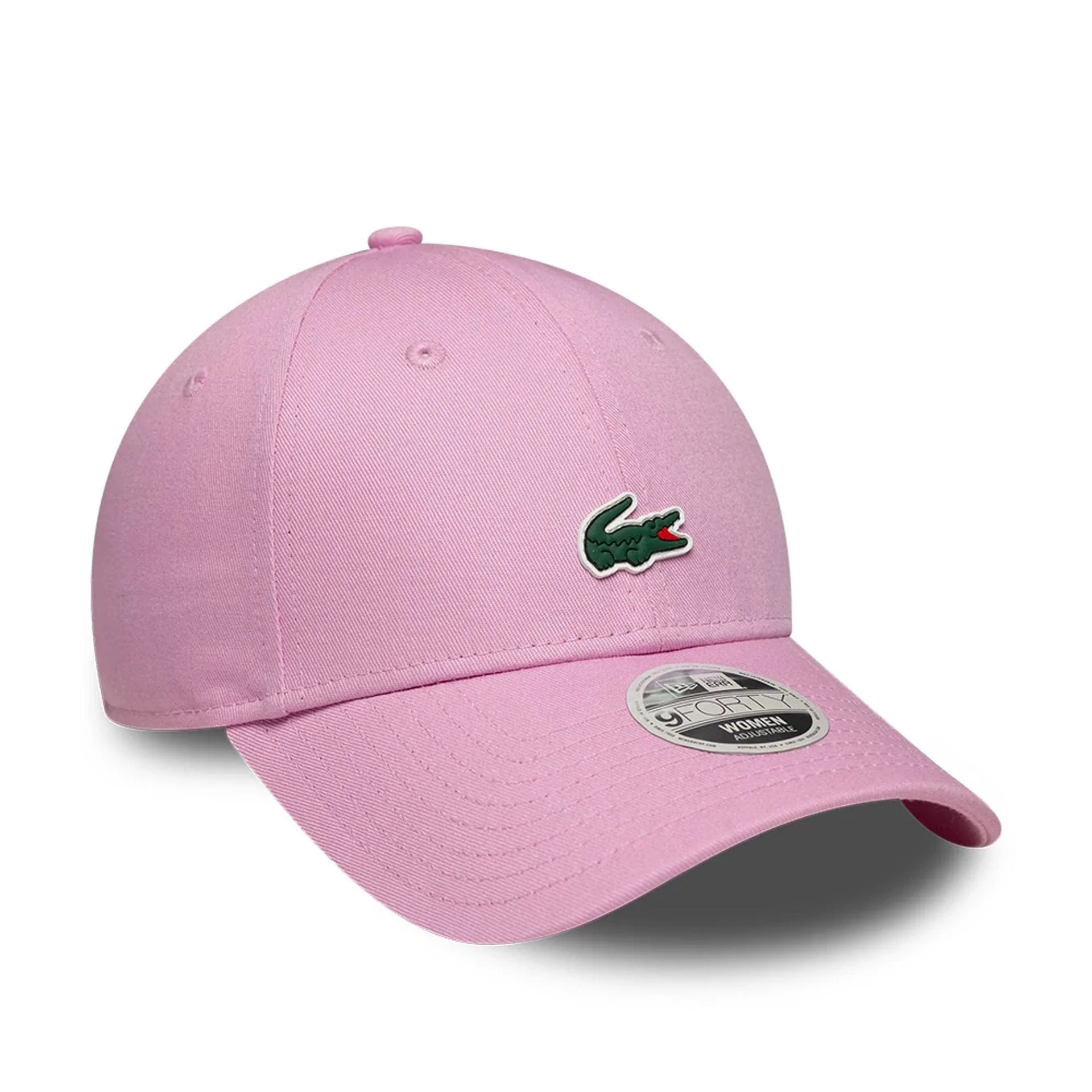 Womens Lacoste X New Era Pastel Pink 9FORTY Adjustable Cap - Image 3