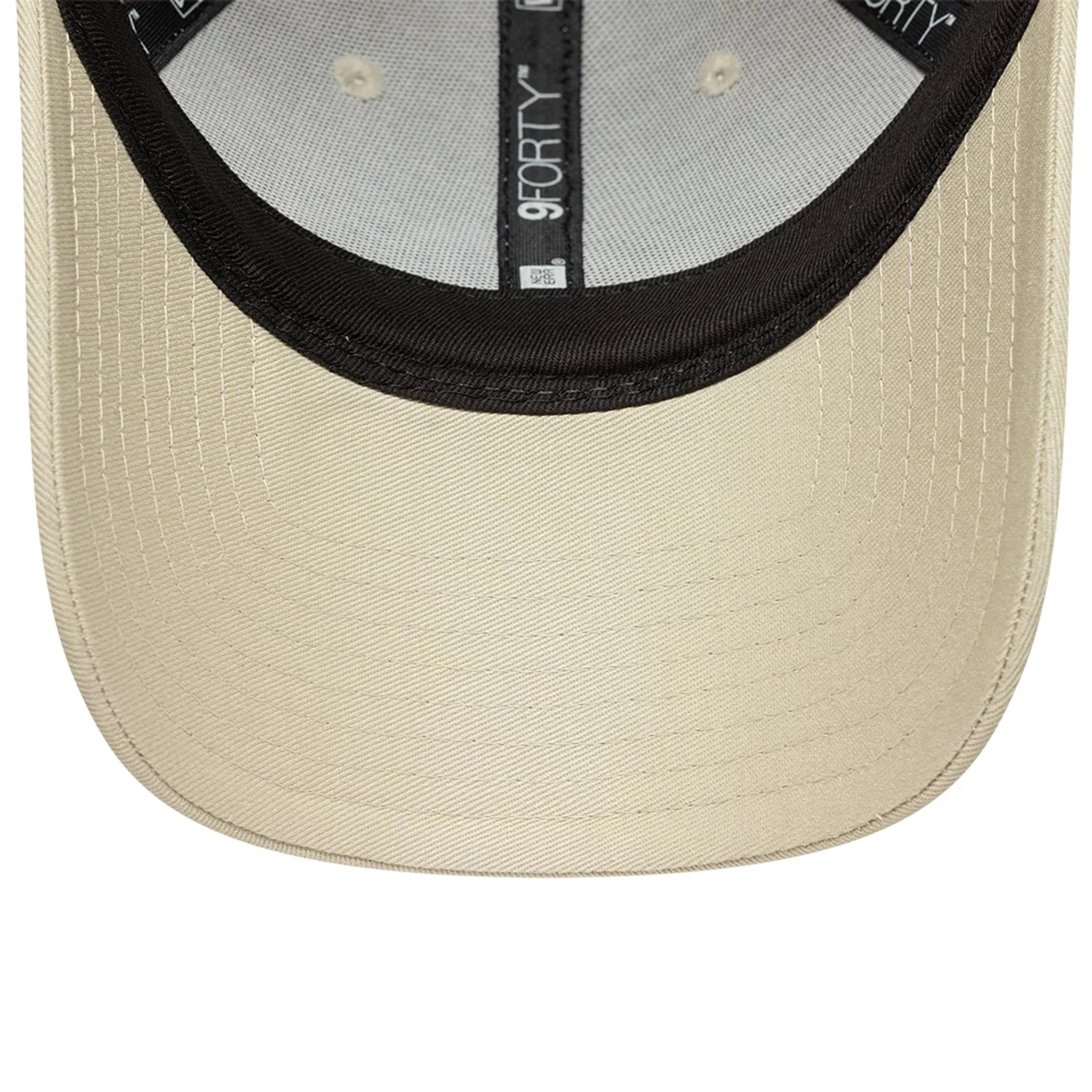 Womens New Era Beaded Light Beige 9FORTY Adjustable Cap - Image 5