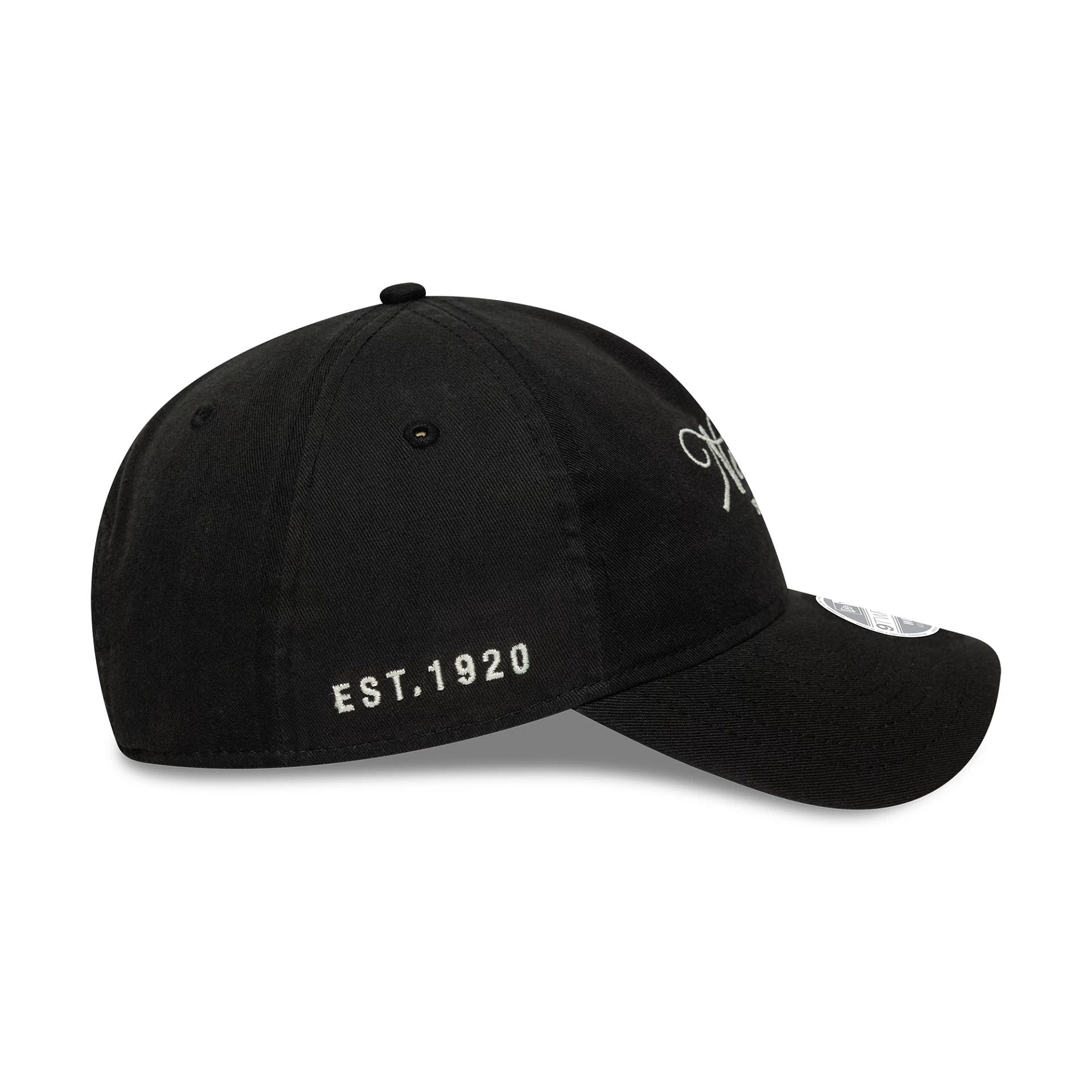 Womens New Era Black 9TWENTY A-Frame Adjustable Cap - Image 4