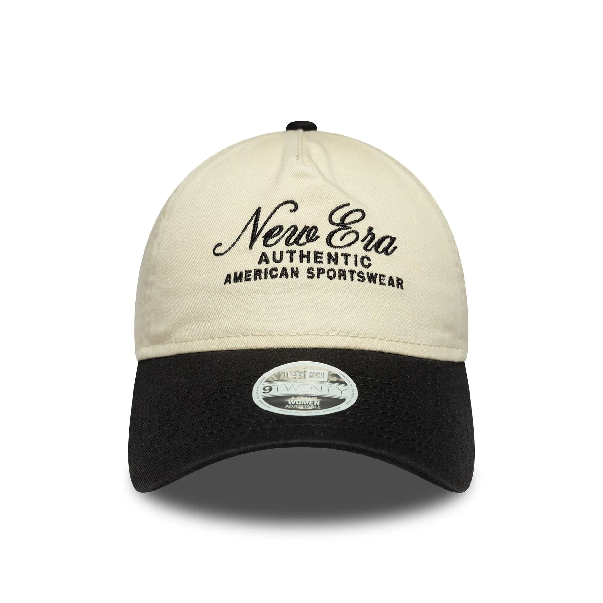 Womens New Era Black 9TWENTY A-Frame Cap - Image 2