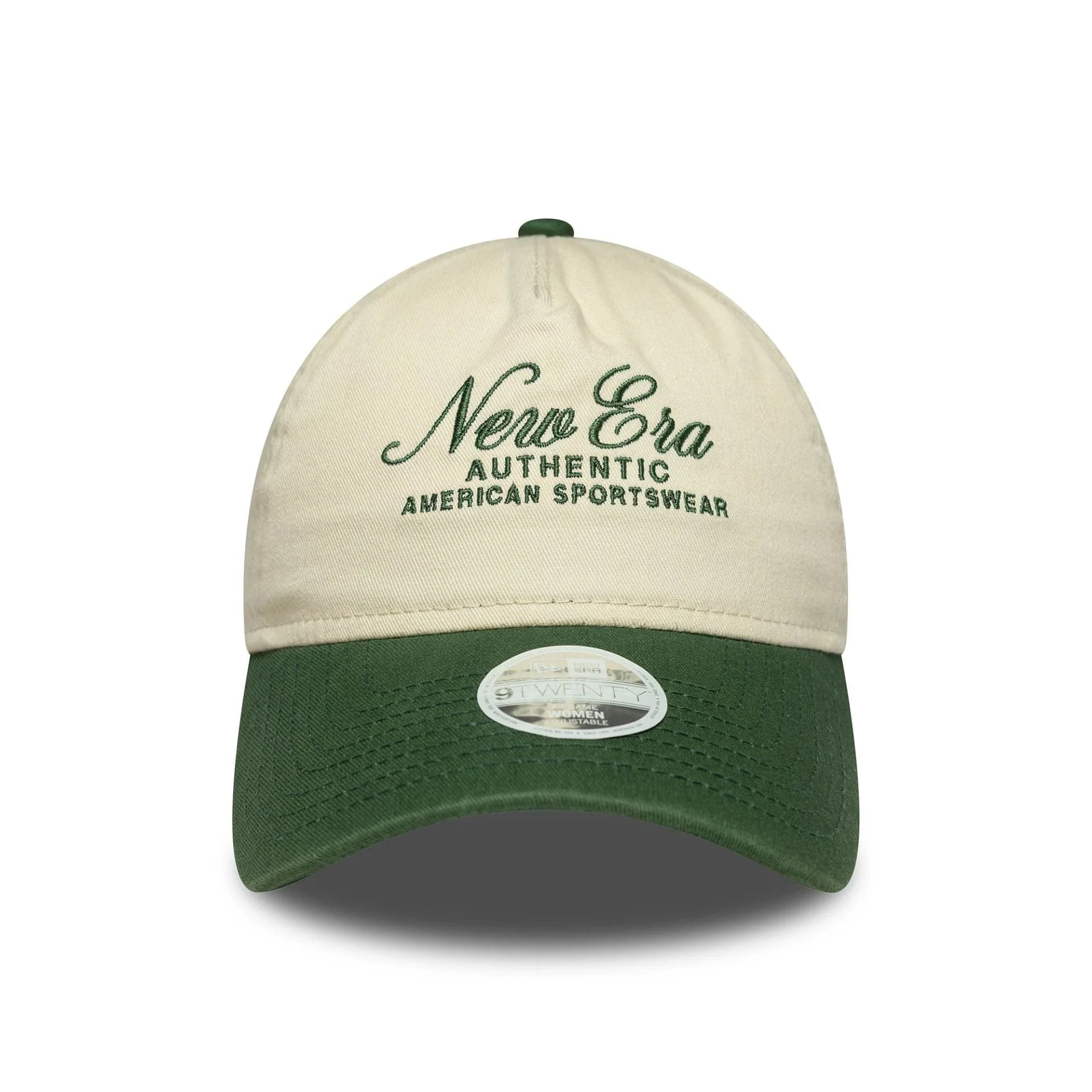 Womens New Era Dark Green 9TWENTY A-Frame Cap - Image 2