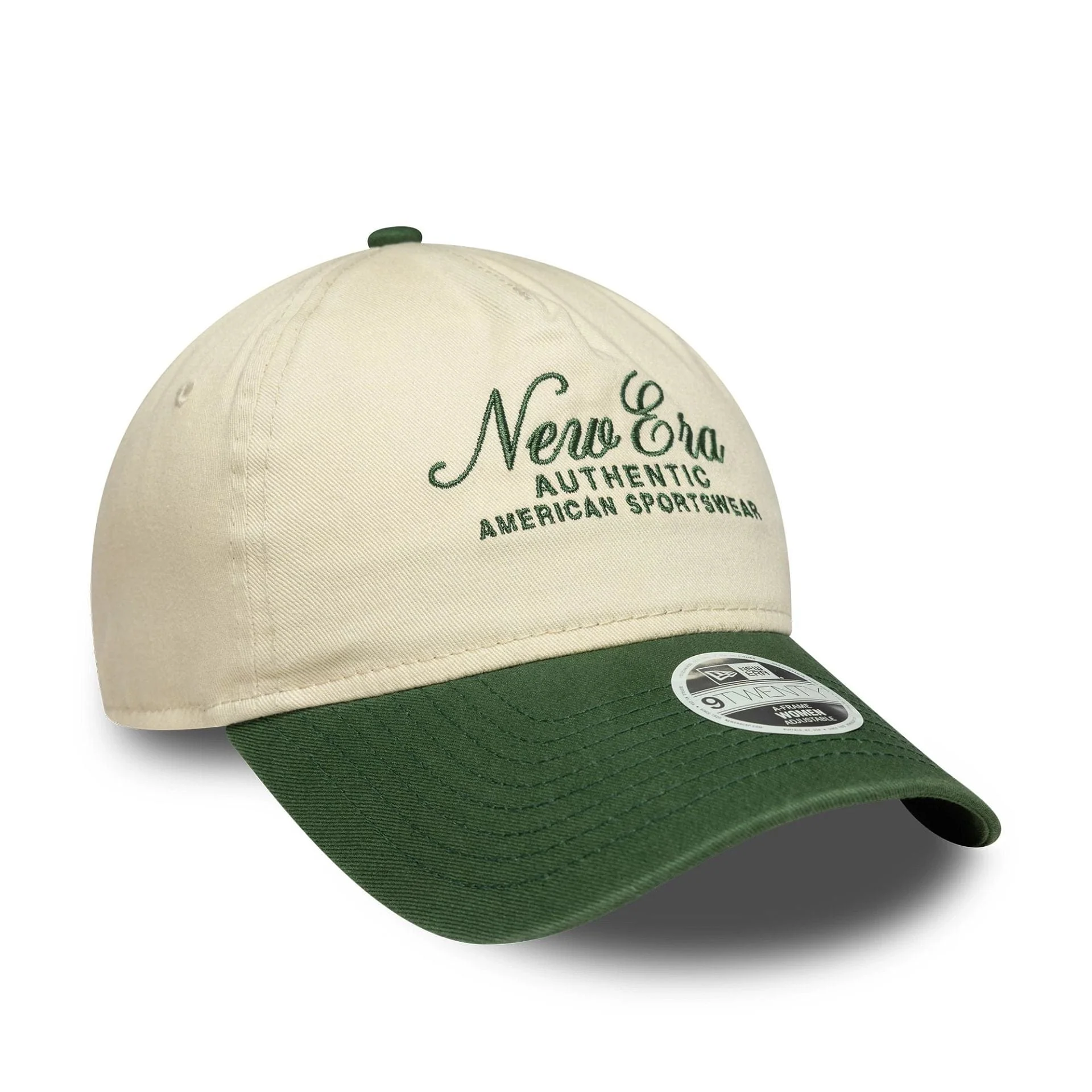 Womens New Era Dark Green 9TWENTY A-Frame Cap - Image 3