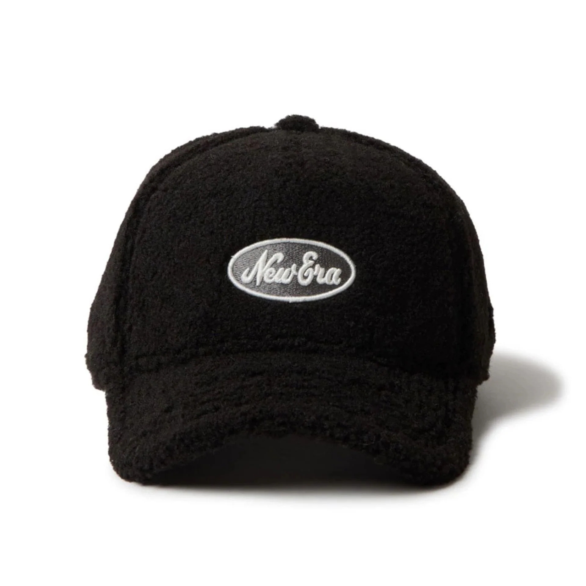 Womens New Era Oval Logo Boa Black 9FORTY A-Frame Adjustable Cap - Image 2