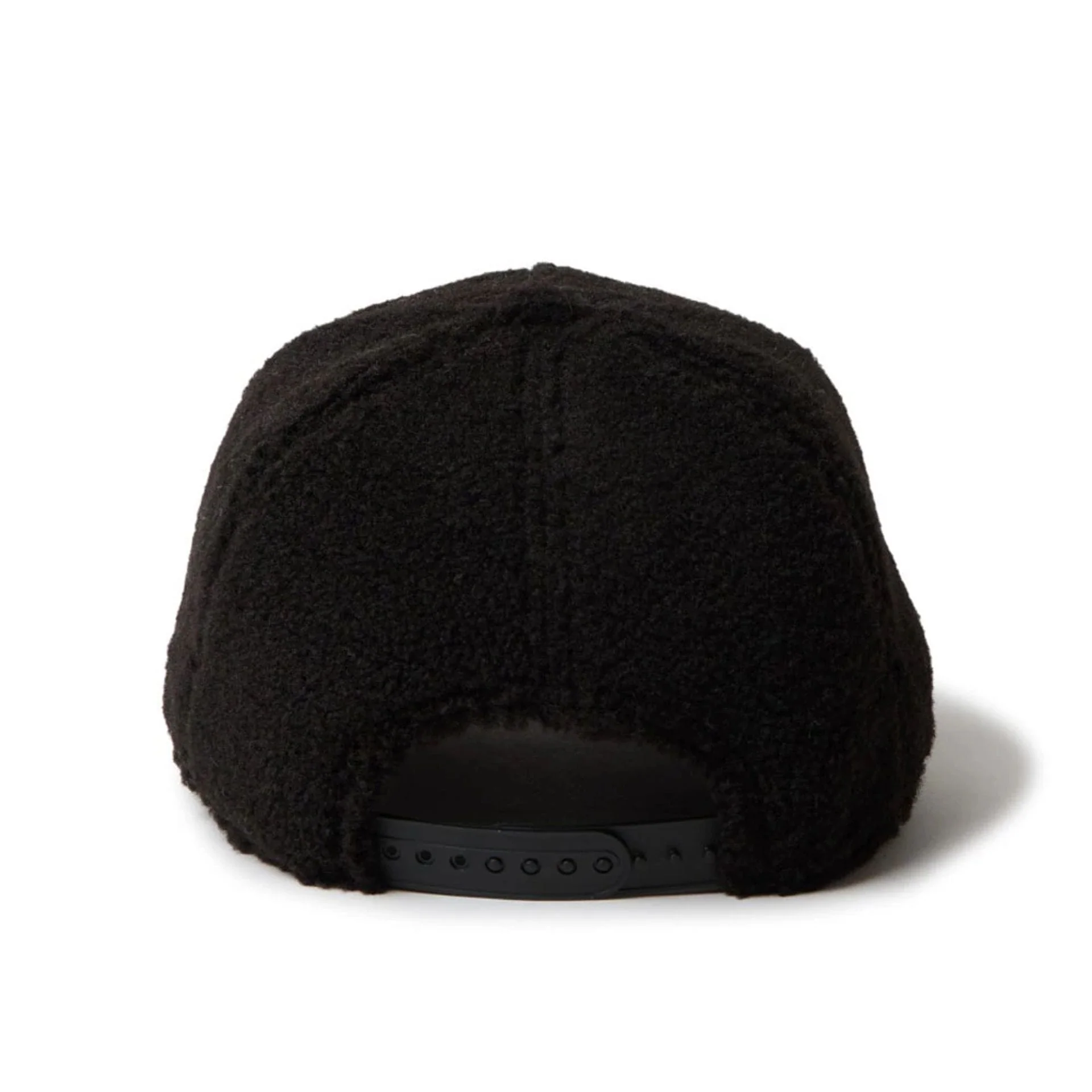 Womens New Era Oval Logo Boa Black 9FORTY A-Frame Adjustable Cap - Image 3