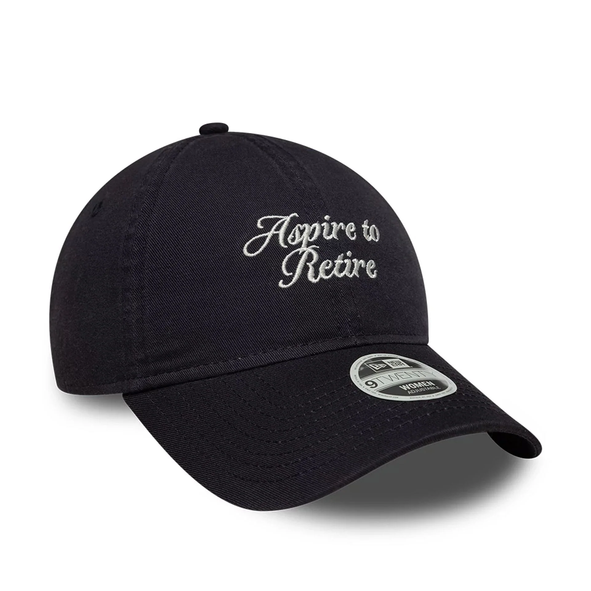 Womens New Era Slogan Navy 9TWENTY Adjustable Cap - Image 3