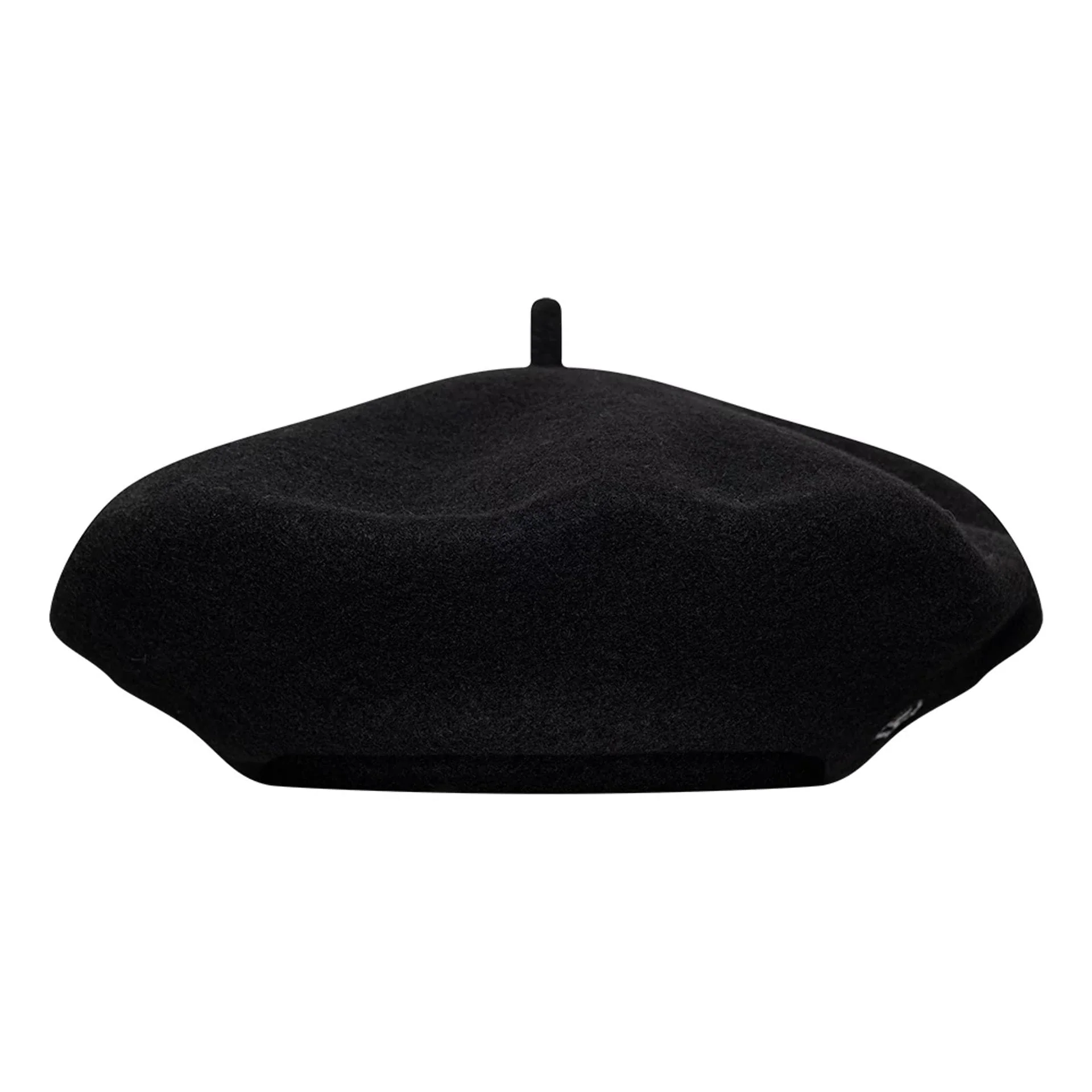 Womens New Era Wool Black Beret - Image 2