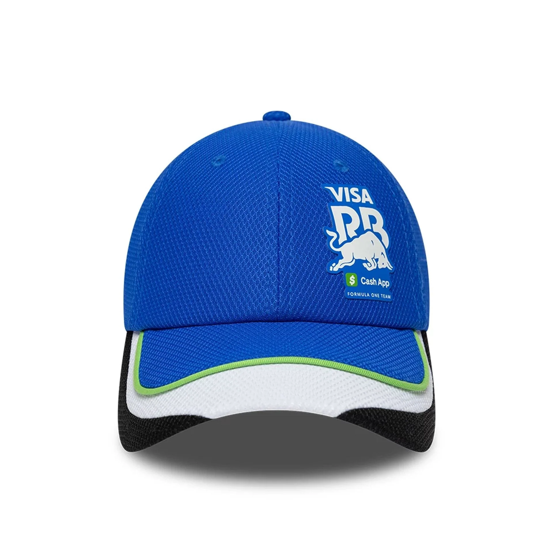 Womens Visa Cash App Racing Bulls Bright Blue Open Back Cap - Image 3