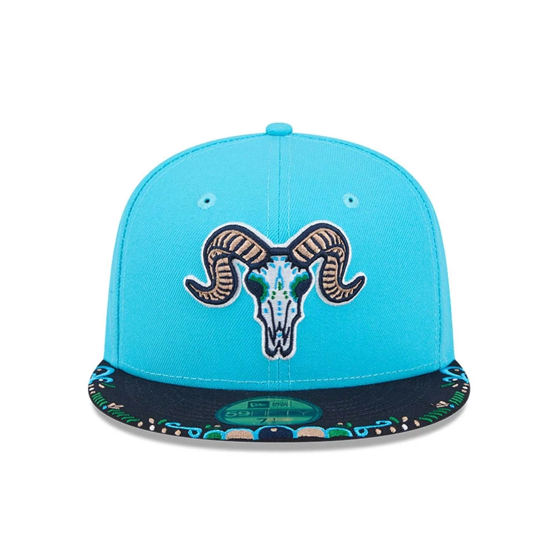 Yard Goats MiLB La Copa 2026 Bright Blue 59FIFTY Fitted Cap - Image 3
