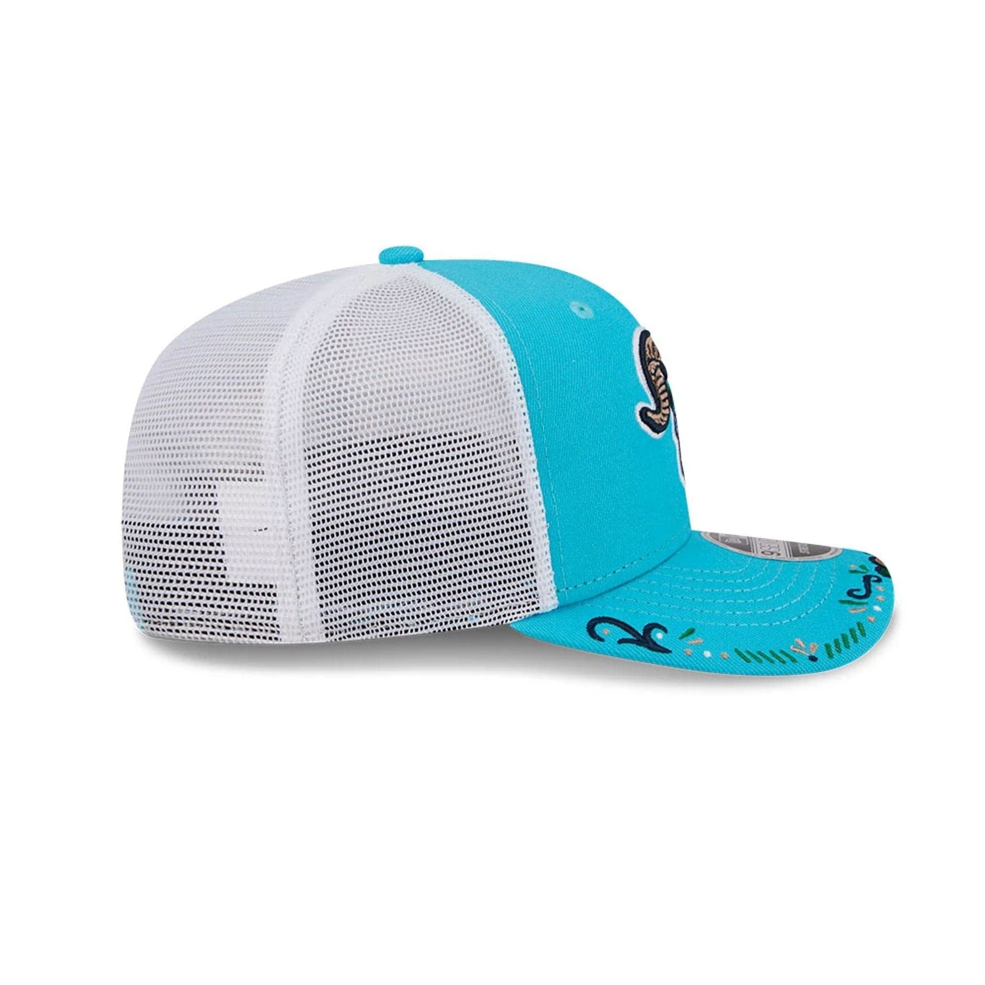 Yard Goats MiLB La Copa 2026 Bright Blue 9SEVENTY Stretch Snap Adjustable Cap - Image 6