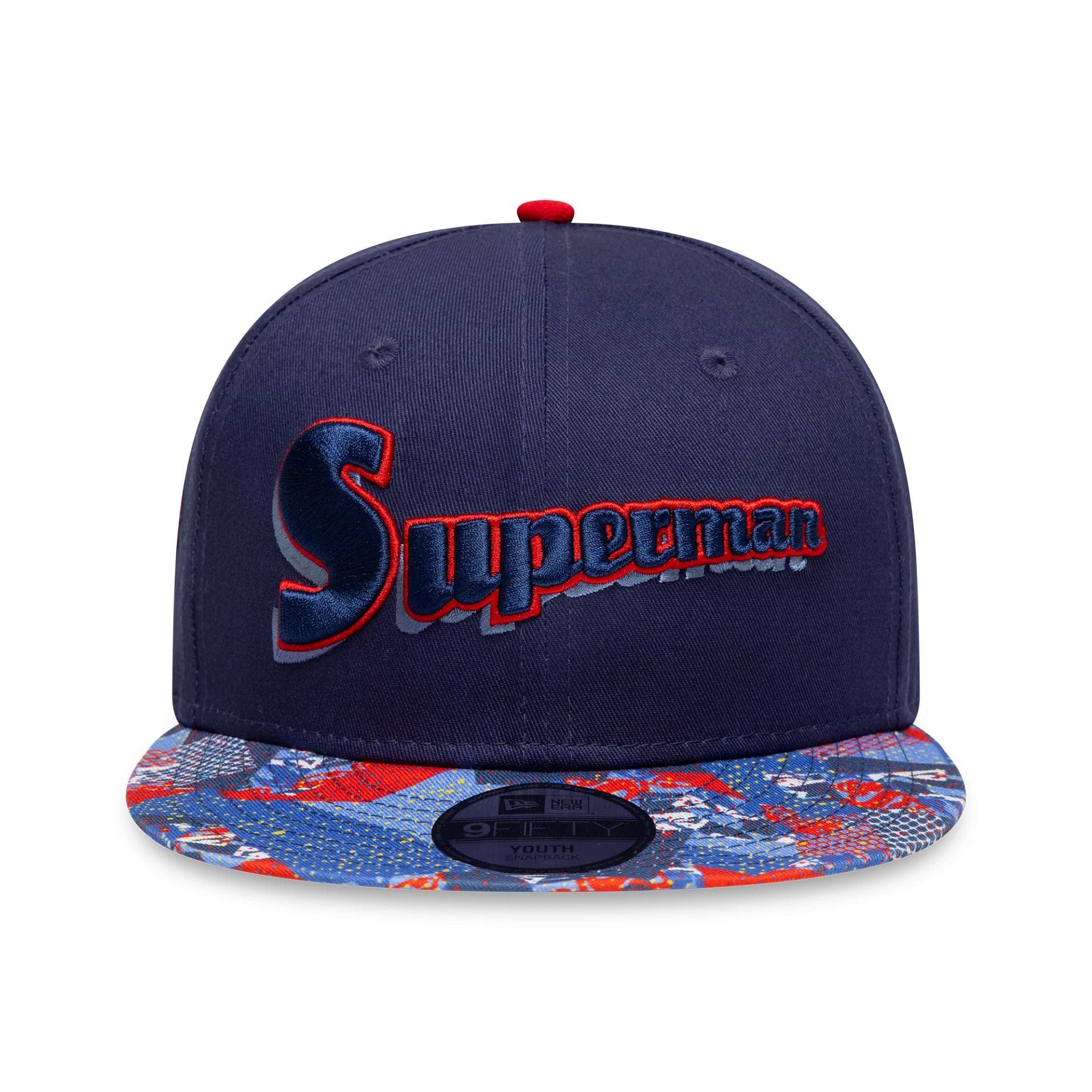 Youth DC Superman Navy 9FIFTY Snapback Cap - Image 2