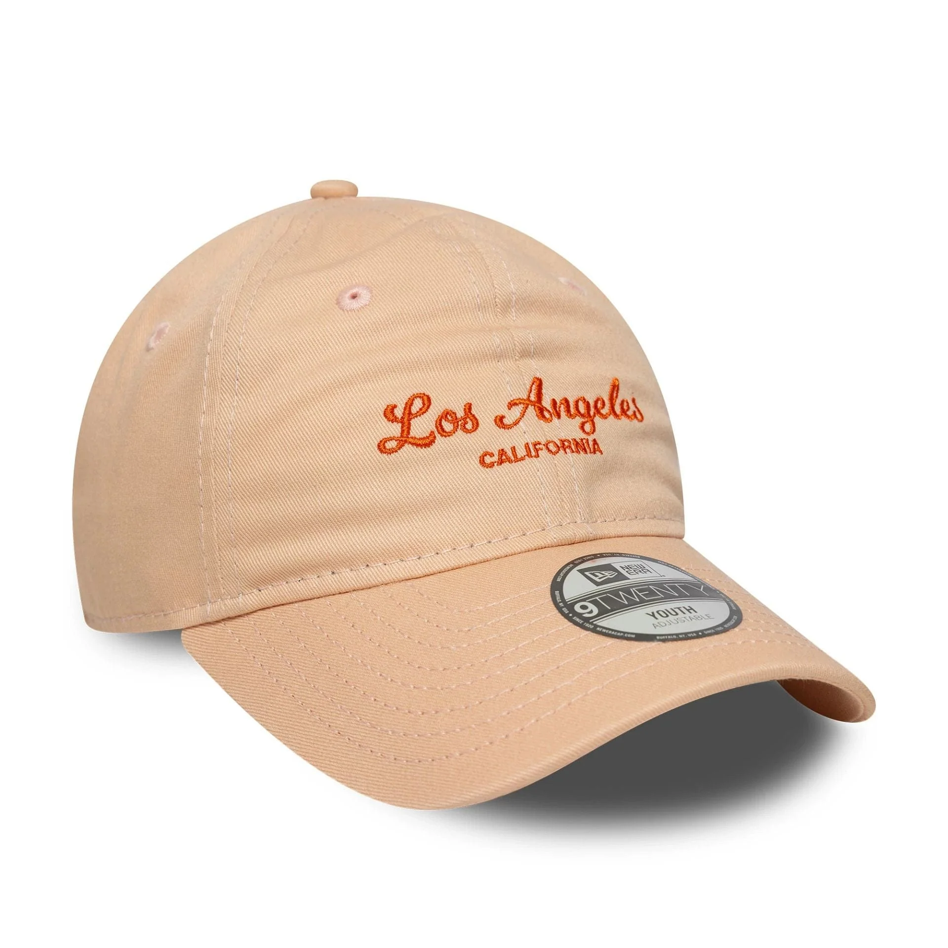 Youth New Era Location Pastel Orange 9TWENTY Adjustable Cap - Image 3